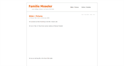 Desktop Screenshot of homepage.moseler.fastmail.fm